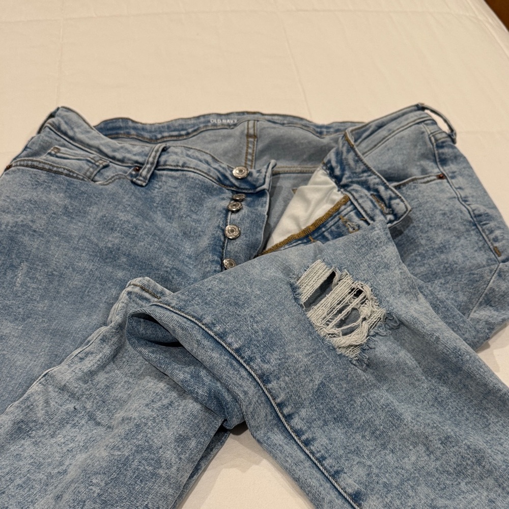 Old Navy Women's Light Blue Skinny Jeans